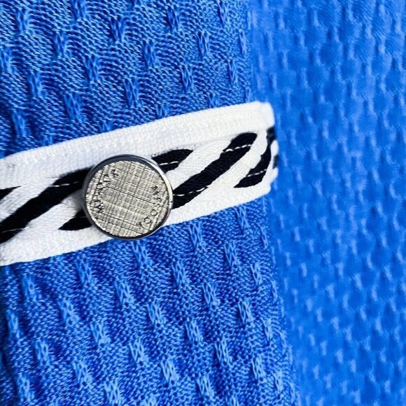 Misook Sky Blue  Classic V Neck Faux Pocket Cardigan 0X - Picture 4 of 5